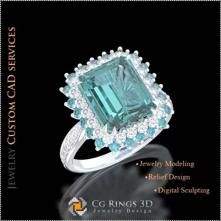 Anillo - CAD 3D de joyería