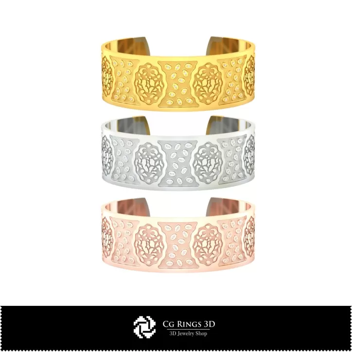 Damen Krebs Sternzeichen Armband - Schmuck 3D CAD