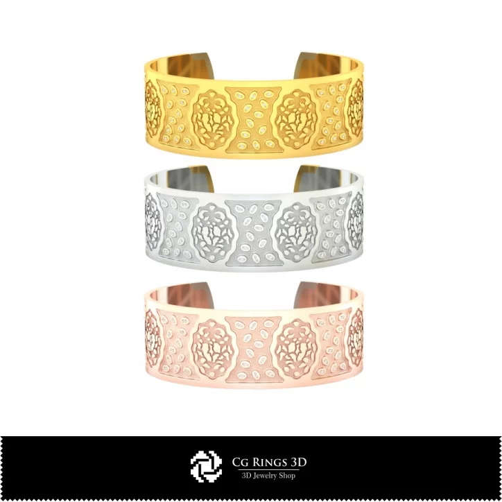 Women's Cancer Zodiac Bracelet - Jewelry 3D CAD