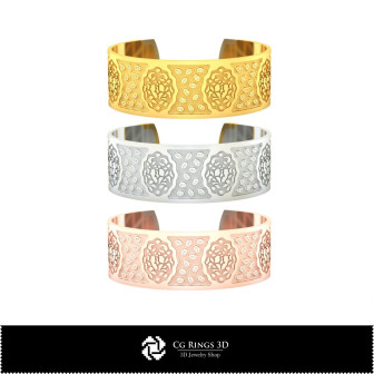 3D Women's Cancer Zodiac Bracelet Home, Bijoux 3D CAO, Bracelets 3D CAO, Bracelets 3D , Bracelets Manchette 3D , Bracelets du Zo