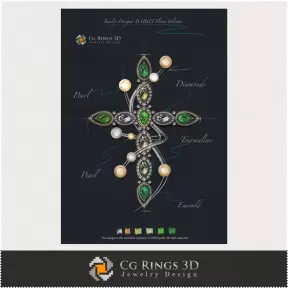 Pendentif - Joaillerie Design (Numérique)