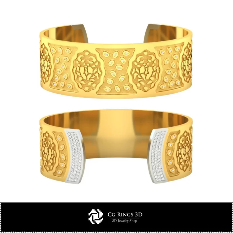 3D Women's Cancer Zodiac Bracelet Home, Bijoux 3D CAO, Bracelets 3D CAO, Bracelets 3D , Bracelets Manchette 3D , Bracelets du Zo