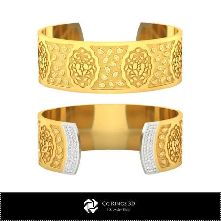 3D Women's Cancer Zodiac Bracelet Home, Bijuterii 3D , Bratari 3D CAD, Bratari 3D, BratarI Manseta 3D, Bratari cu Zodii 3D