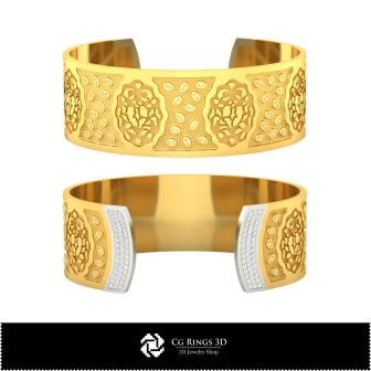 3D Women's Cancer Zodiac Bracelet Home, Jewelry 3D CAD, Bracelets 3D CAD , 3D Bracelets, 3D Cuff Bracelet, Zodiac Bracelets 3D