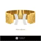 Brazalete zodiacal Cáncer para mujer - Joyería 3D CAD