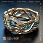 Maritime Waves Ring - Jewelry 3D CAD