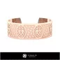 Bracelet zodiaque Gémeaux pour femme - Bijoux 3D CAO