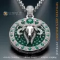 Aries Zodiac Pendant - Jewelry 3D CAD