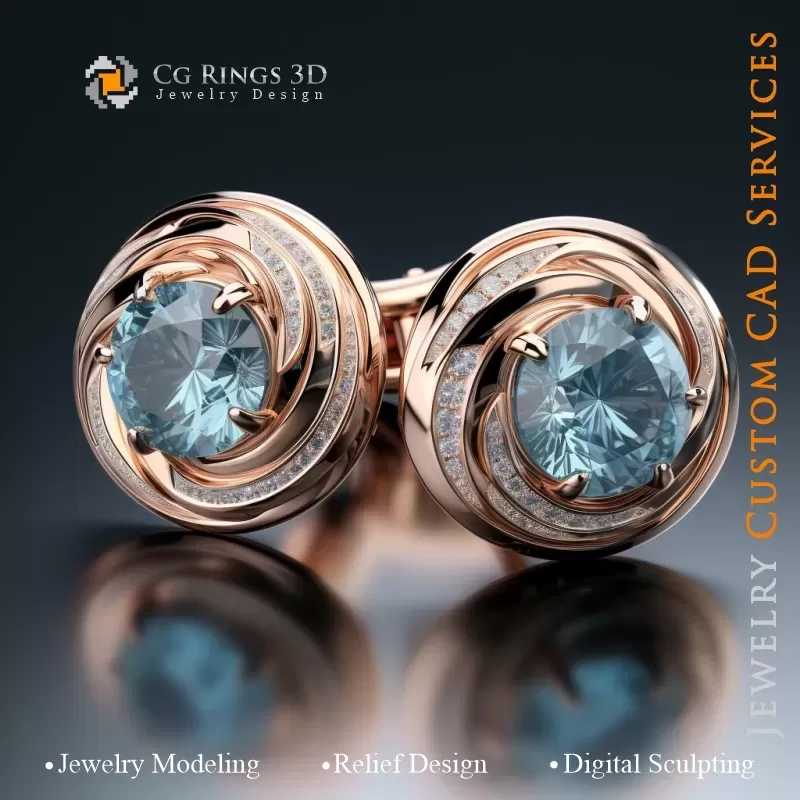 Gemelos - CAD 3D para Joyería