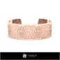 Bracciale zodiacale Toro da donna - Gioielli 3D CAD