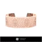 Bracelet femme Taureau - Bijoux 3D CAO