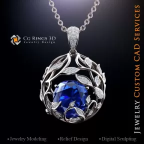 Ciondolo Albero - Gioielleria 3D