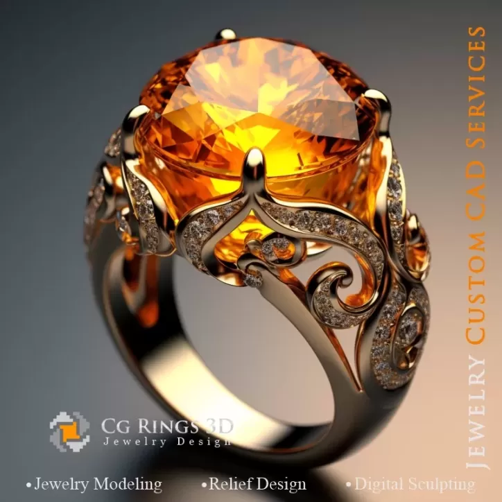 Ring - Jewelry 3D CAD