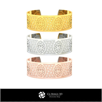 3D Women's Aries Zodiac Bracelet Home, Bijoux 3D CAO, Bracelets 3D CAO, Bracelets 3D , Bracelets Manchette 3D , Bracelets du Zod