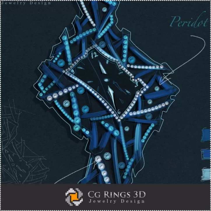 Jewelry Design (Digital) - Clock Design