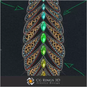 Croquis Pendentif (Numérique) - Joaillerie Design