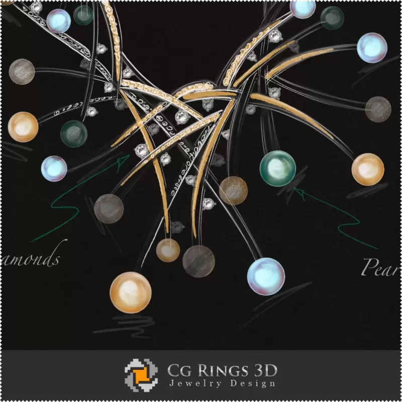 Meduza Halskette - Design Schmuck (Digital)