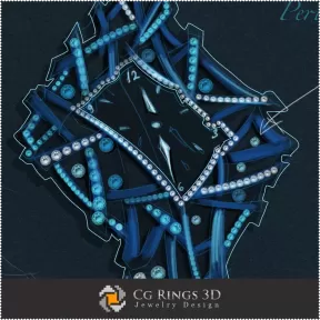 Jewelry Design (Digital) - Clock Design