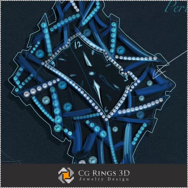 Jewelry Design (Digital) - Clock Design