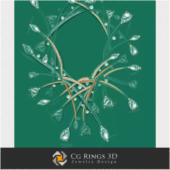Collana Meduza - Design Gioielli (Digitale)
