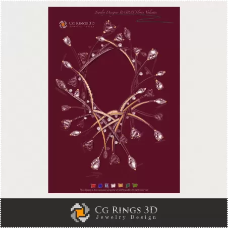 Collana Meduza - Design Gioielli (Digitale)