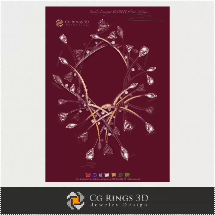 Collana Meduza - Design Gioielli (Digitale)