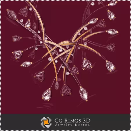 Meduza Necklace - Design Jewelry(Digital)