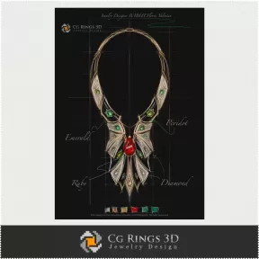 Design Bijuterii (Digital) - Design Colier