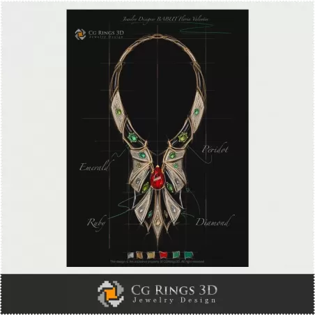 Design Bijuterii (Digital) - Design Colier