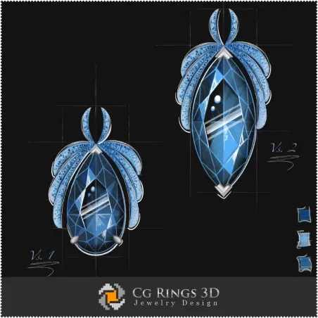 Frozen Collection / Pendant - Jewelry Design (Digital)