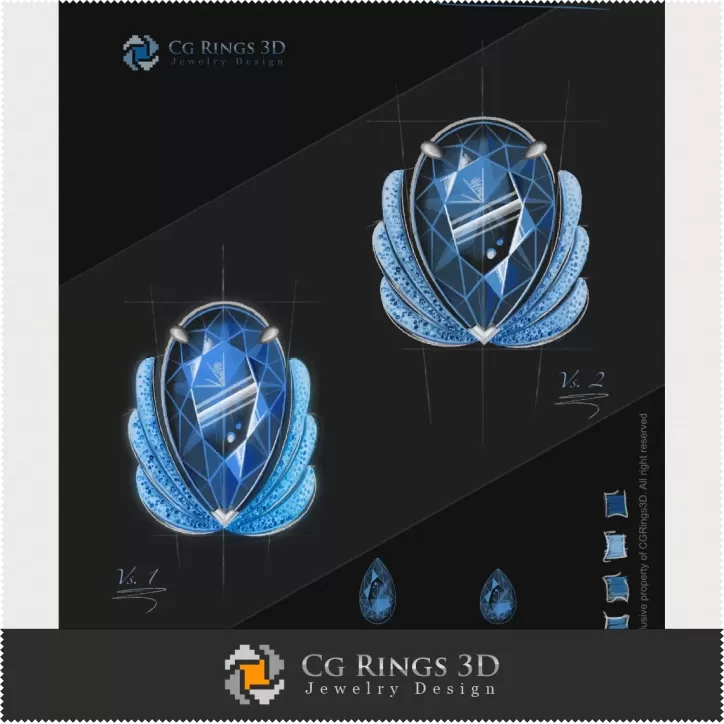 Frozen Collection / Ring - Schmuckdesign (Digital)