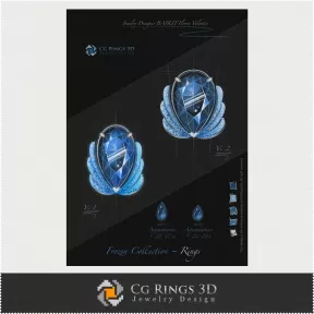 Colección Frozen / Anillo - Diseño de Joyas (Digital)