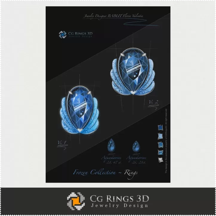 Frozen Collection / Ring - Schmuckdesign (Digital)