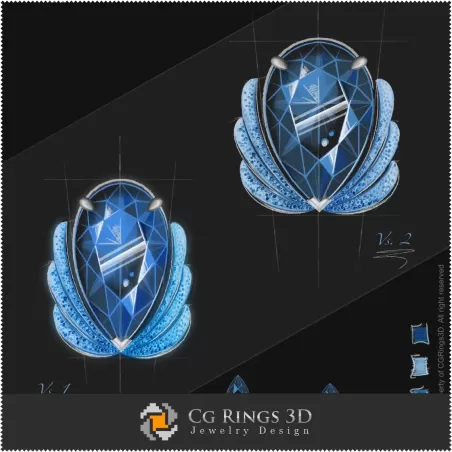Frozen Collection / Ring - Jewelry Design (Digital)