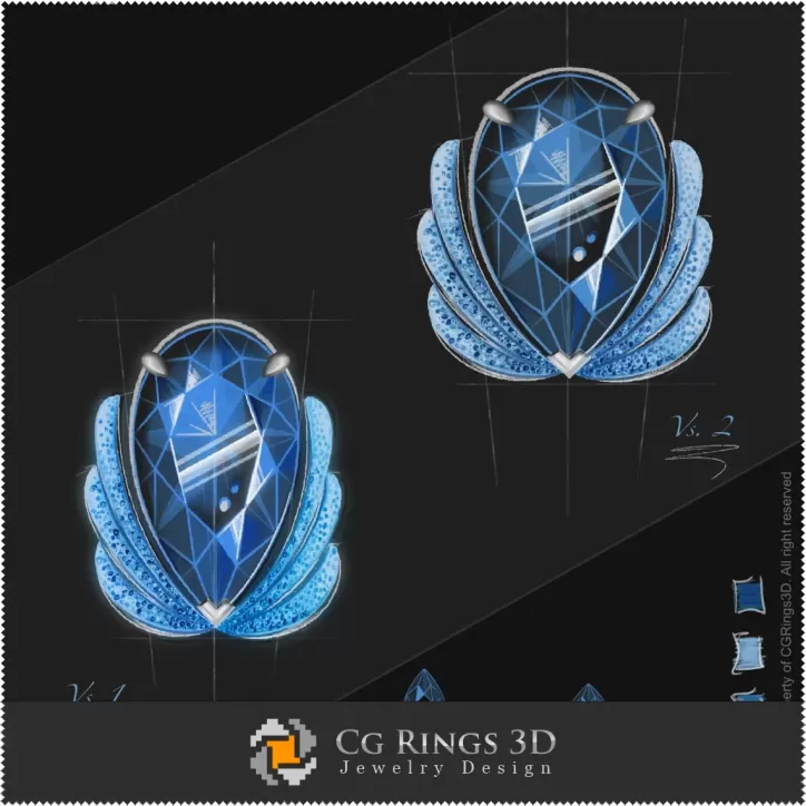 Frozen Collection / Ring - Schmuckdesign (Digital)