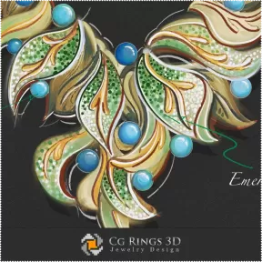 Jewelry Design (Digital) - Necklace Sketch