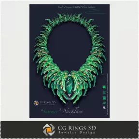 Colier ,,Vară,, - Design Bijuterii (Digital)