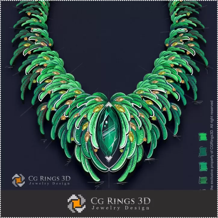 Collana „Estate„ - Design Digitale Gioielli