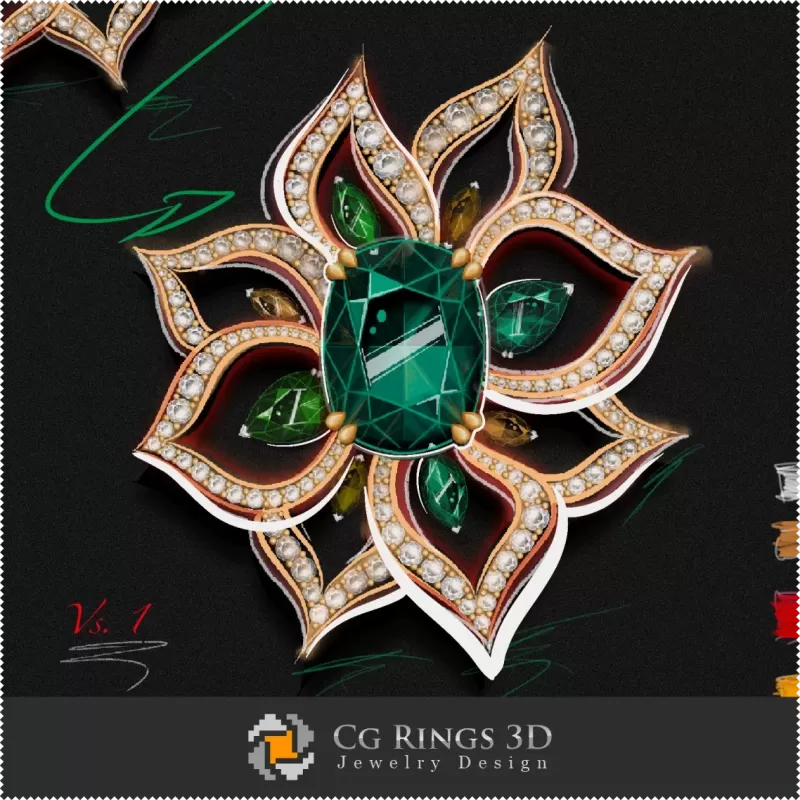 Pendientes - Diseño de joyas (Digital)