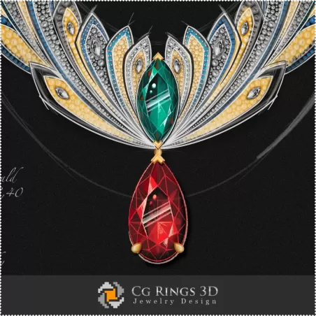 Necklace - Jewelry Design (Digital)