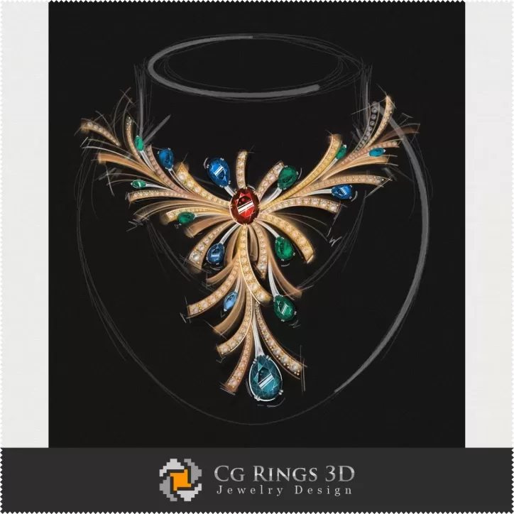Collar - Diseño de Joyas (Digital)