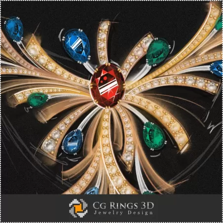 Necklace - Jewelry Design (Digital)