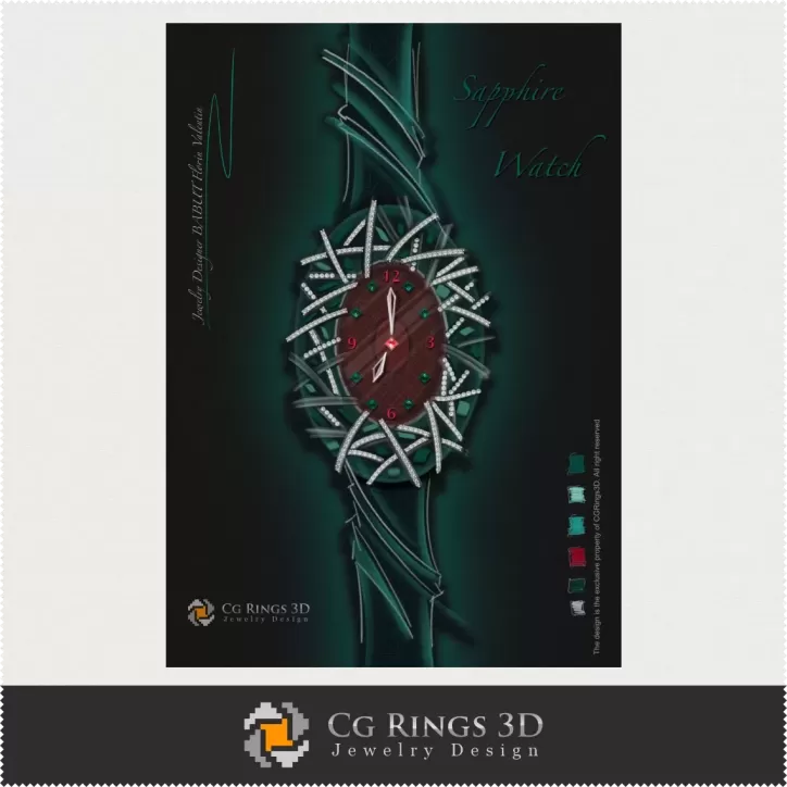 Diseño de relojes - Diseño de joyas (Digital)