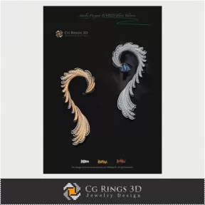 耳环 - 珠宝设计（数字）