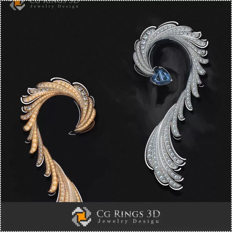 Earrings - Jewelry Design (Digital)