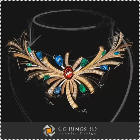 Necklace - Jewelry Design (Digital)
