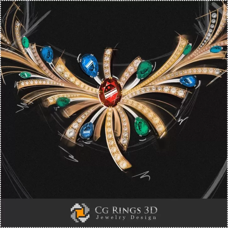 Collar - Diseño de Joyas (Digital)