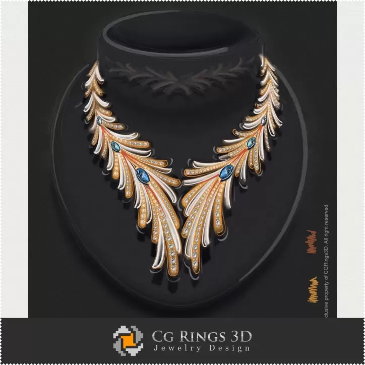 Collar - Diseño de joyería (Digital)