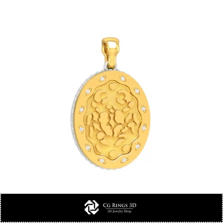 3D Collection of Zodiac Pendants