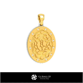 3D Collection of Zodiac Pendants Home, Bijoux 3D CAO, Collection Bijoux 3D CAO